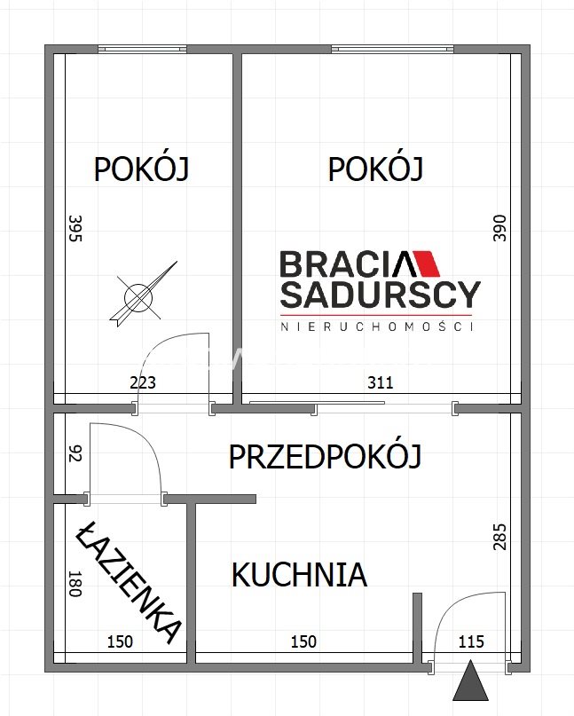Kraków Prądnik Biały, 600 000 zł, 37 m2, umeblowane miniaturka 17