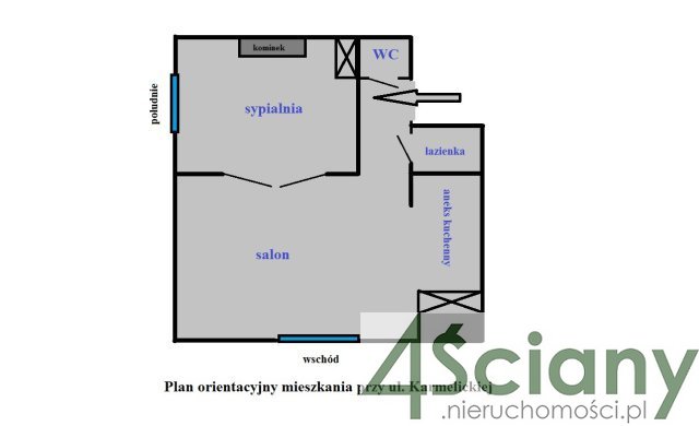 Warszawa Muranów, 1 019 000 zł, 37 m2, do remontu - zdjęcie 1