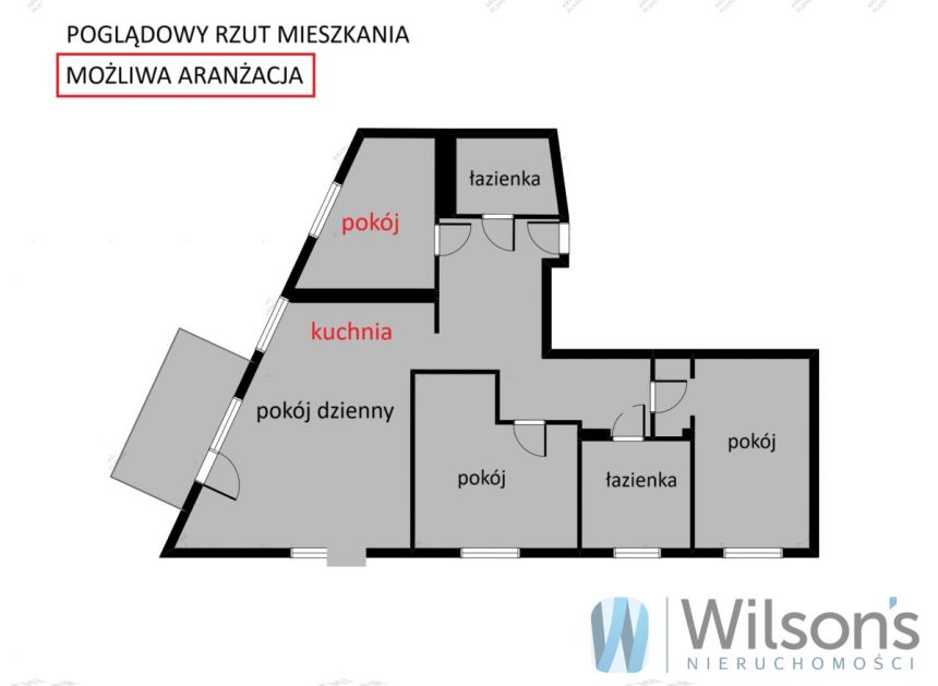Warszawa Praga, 1 650 000 zł, 103.6 m2, z balkonem miniaturka 8