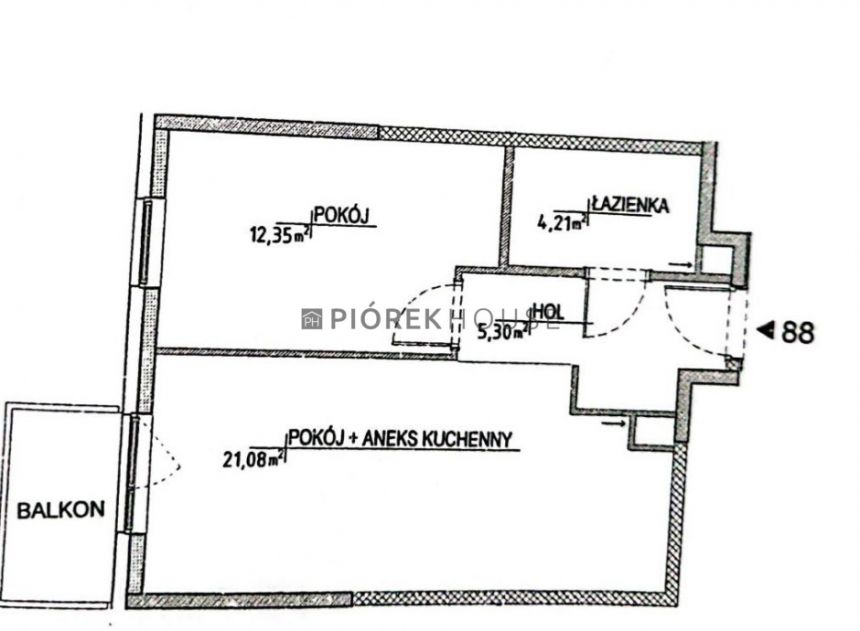 3-pokojowe mieszkanie w Woli miniaturka 7