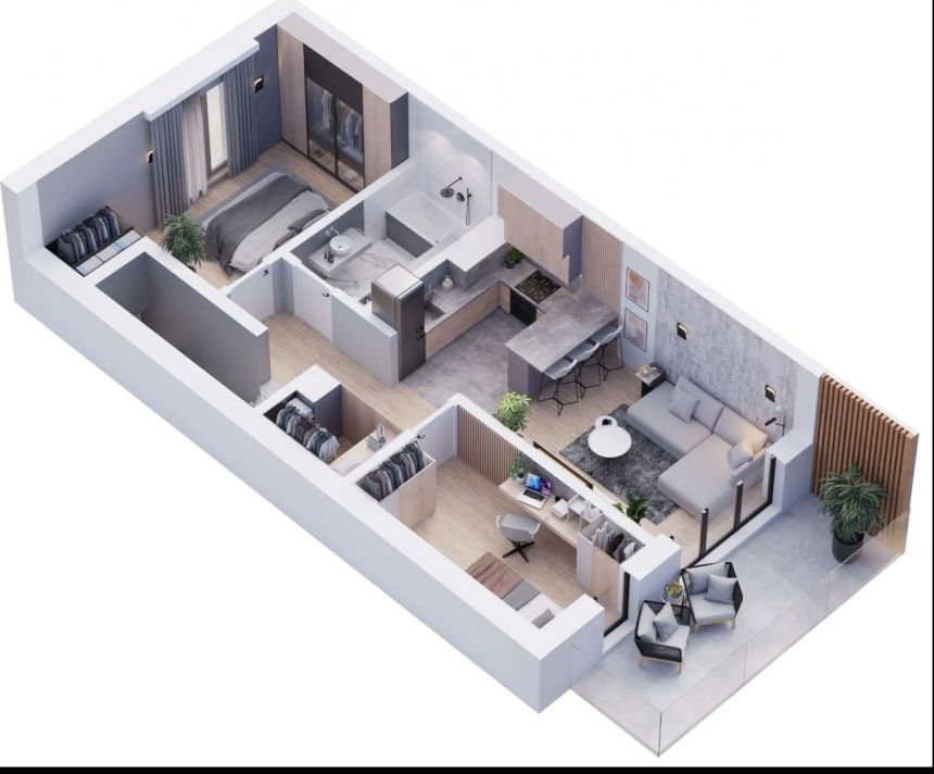 Piękne 3pokojowe mieszkanie z balkonem w spokojnej okolicy miniaturka 16