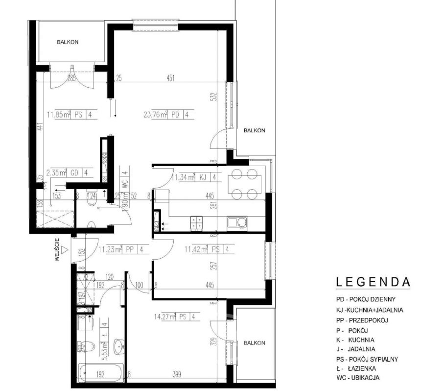 Wrocław Krzyki, 1 199 000 zł, 115.38 m2, z garażem miniaturka 2