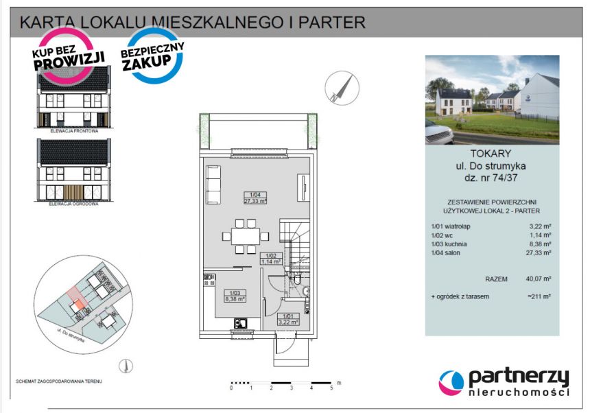 Tokary, 559 000 zł, 100.1 m2, bliźniak miniaturka 6