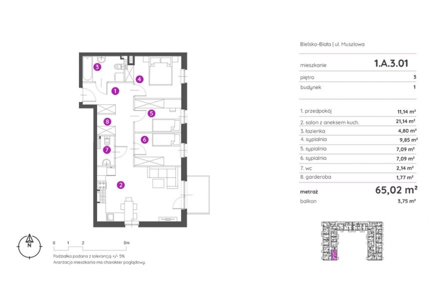 Nowa inwestycja z widokiem na góry! 0% PCC! miniaturka 2