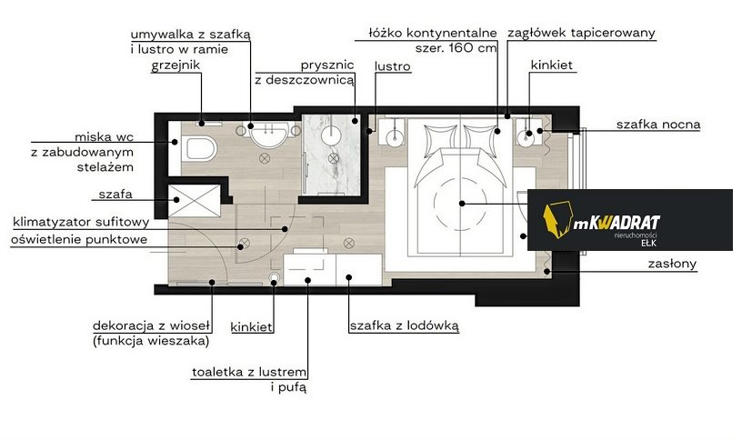 Ełk, 225 990 zł, 14.58 m2, kawalerka miniaturka 7