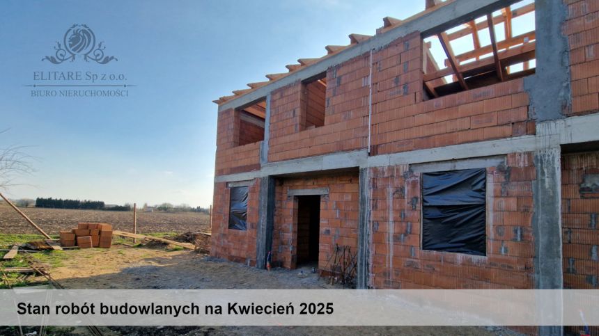 DOM szereg środkowy 102,50m2 z działką 148m2m2, Iwiny Siechnice miniaturka 9