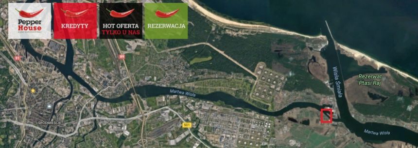 Gdańsk Rudniki, 299 000 zł, 24 ar, droga dojazdowa utwardzona - zdjęcie 1