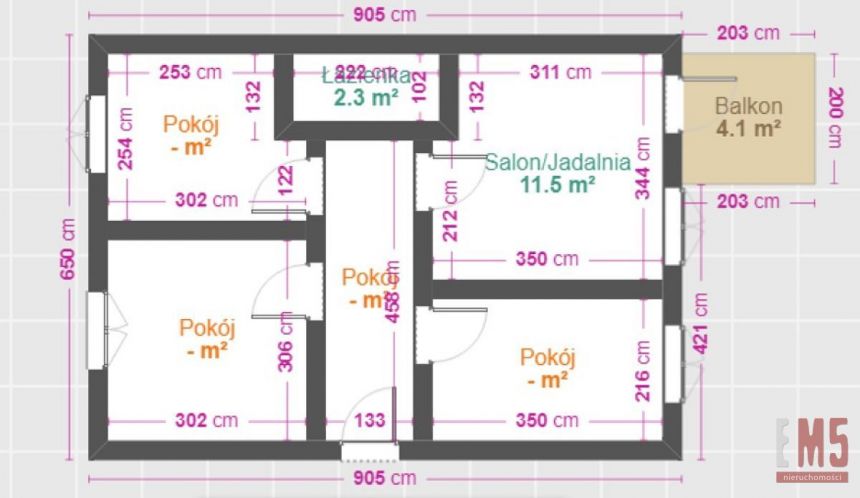 Białystok, 499 000 zł, 49 m2, 5 pokojowe miniaturka 7