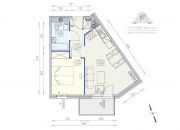 Piękne mieszkanie 2pok. o pow 38,20m2 z balkonem/ Partynice Braterska miniaturka 5