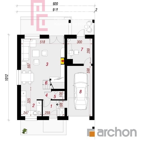 Nowoczesny bliźniak 109m² | Pruszków k. Opola miniaturka 3