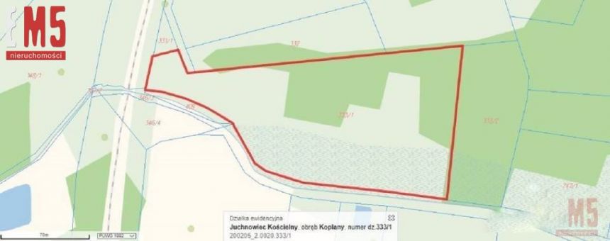 Koplany, 279 500 zł, 2 ha, rolna - zdjęcie 1