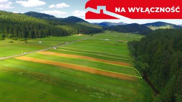 Działka przy strumyku