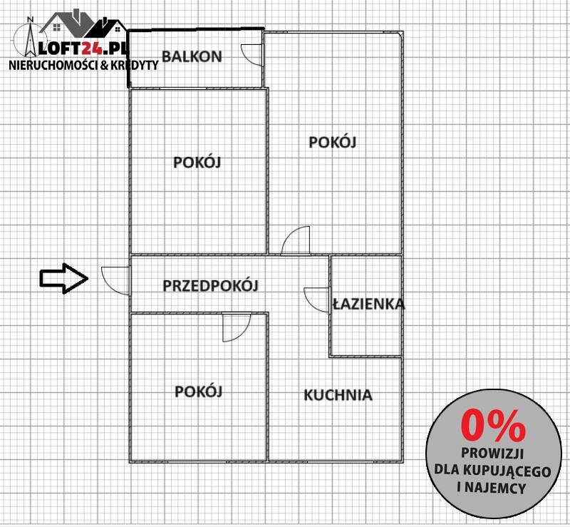 Lubin Osiedle Przylesie, 329 000 zł, 50.7 m2, 4 pokojowe miniaturka 8
