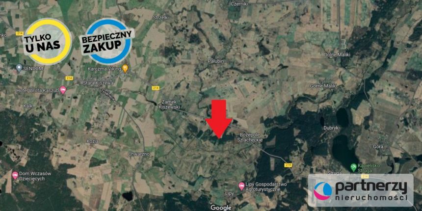 Pałubin, 123 750 zł, 13.75 ar, droga dojazdowa gruntowa miniaturka 3