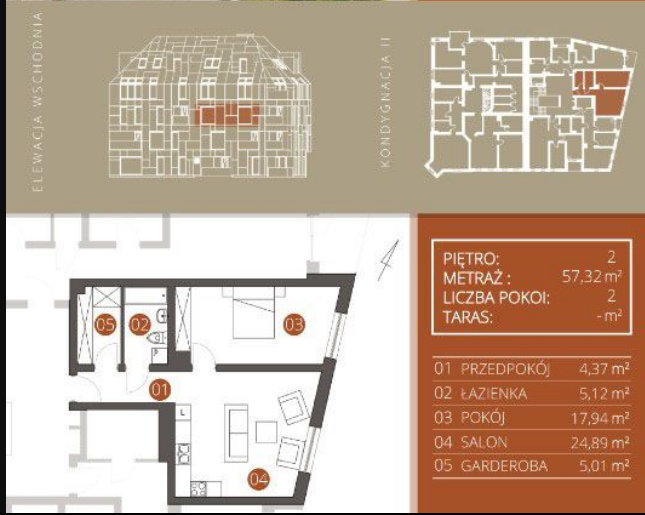 Śliczne mieszk. 57,32m2/Wrocław Jedności Narodwowej/Browary Wrocławskie miniaturka 11