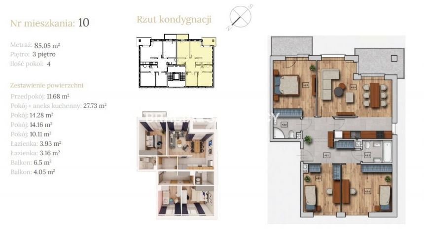 MIESZKANIA W STANIE DEWELOPERSKIM miniaturka 8