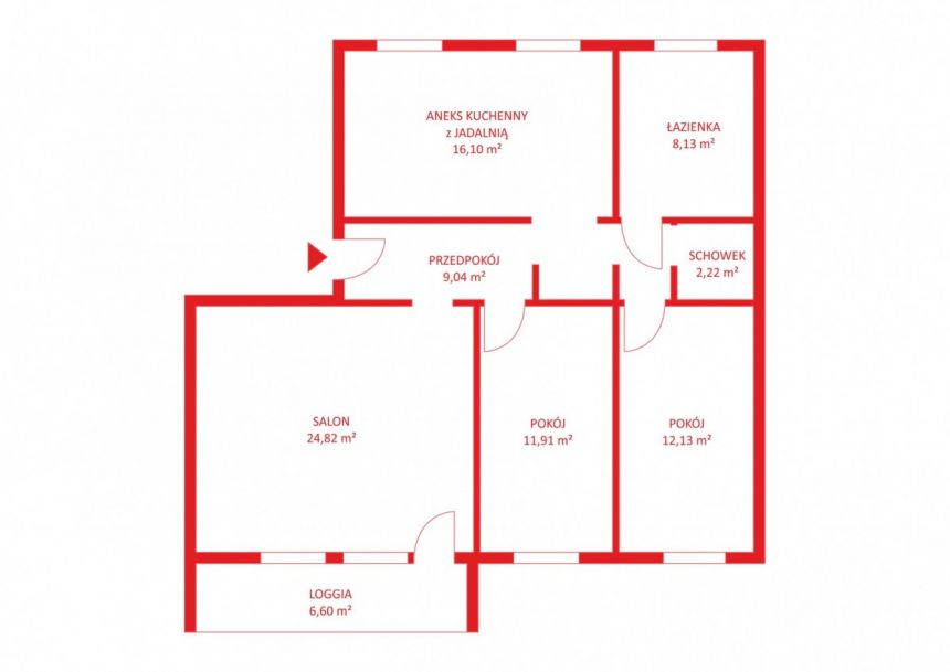 Bydgoszcz Wzgórze Wolności, 549 000 zł, 84.7 m2, z loggią miniaturka 15