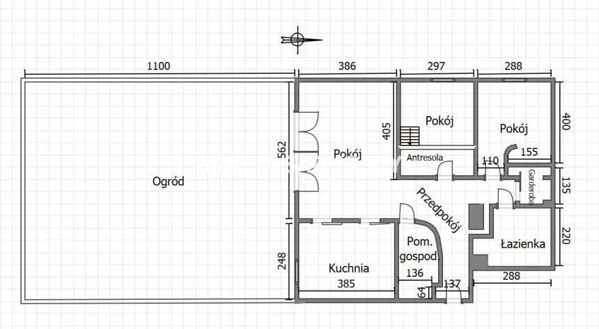 centrum Krakowa:apartament 77,49m2 z ogrodem 99m2 miniaturka 24