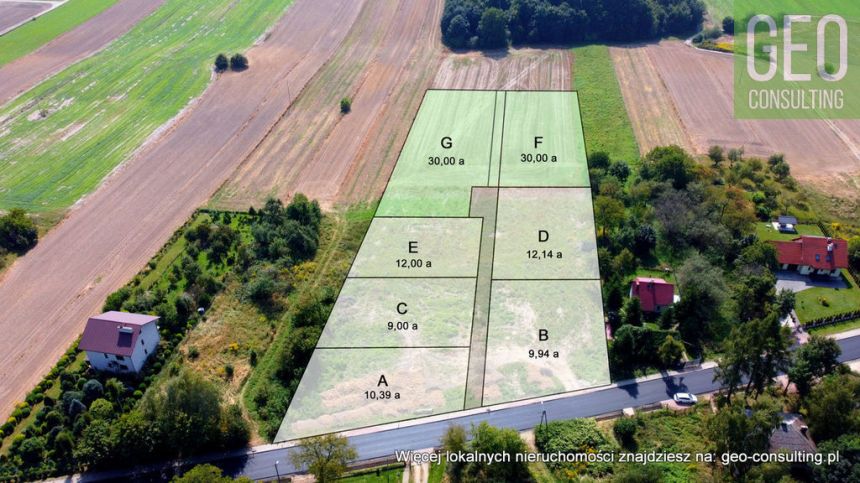 Działka budowlana w Będkowicach I linia 10,39a miniaturka 5