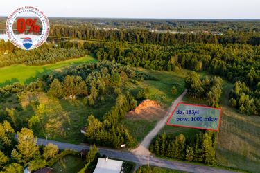 Działka budowlana nad jeziorem k/Augustowa