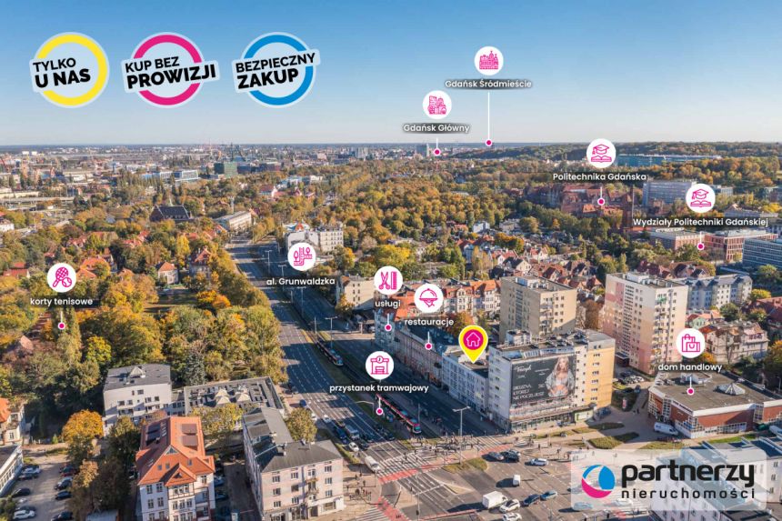 Gdańsk, 549 000 zł, 43 m2, z miejscem parkingowym - zdjęcie 1