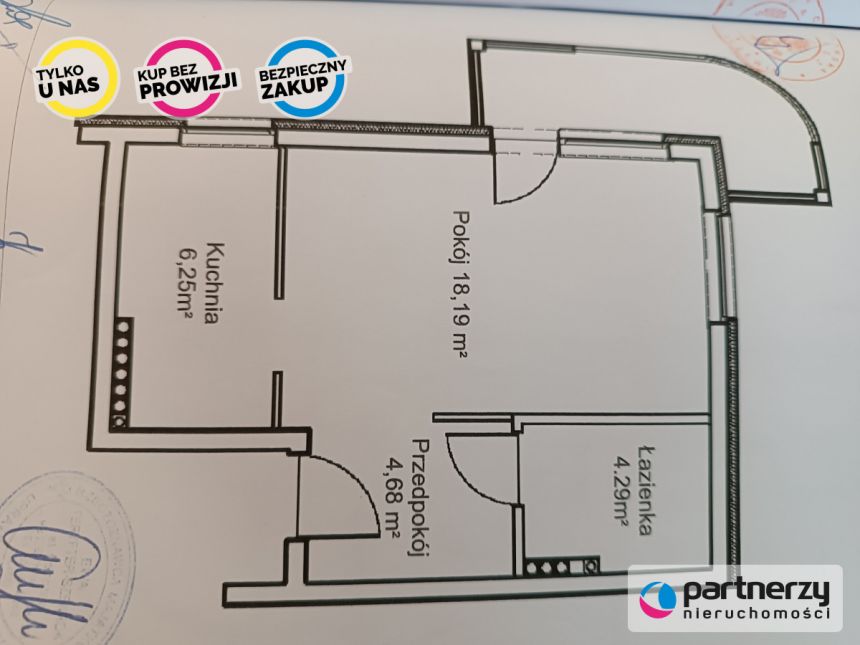 Tczew, 399 000 zł, 33.41 m2, z balkonem miniaturka 20