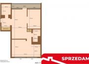 Mieszkanie 53,53 m2 w centrum Warszawy. miniaturka 1