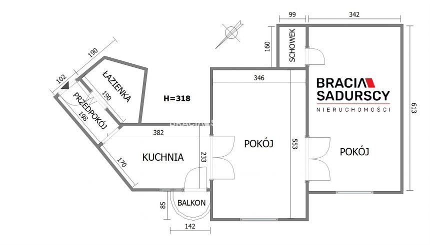 2-pok.mieszkanie przy Wiśle,naprzeciwko Jubilata miniaturka 14