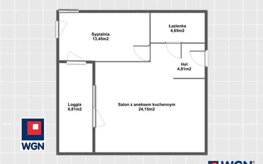 Poznań Rataje, 865 000 zł, 47.09 m2, wysoki standard miniaturka 14
