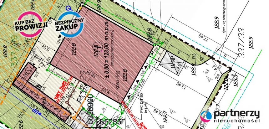 Rębiechowo, 900 000 zł, 19.14 ar, przyłącze prądu miniaturka 5
