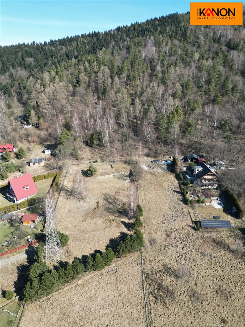 Wilkowice, 995 000 zł, 46.2 ar, przyłącze wodociągu miniaturka 16