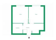 Gdańsk Rudniki, 449 000 zł, 46.5 m2, pietro 3 miniaturka 14