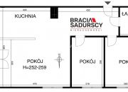 3-pokoje | ul. Felińskiego | 54 m² | miniaturka 3