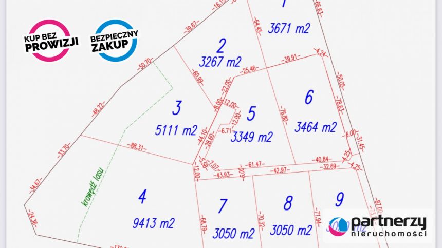 Cewice, 1 499 000 zł, 3.97 ha, droga dojazdowa utwardzona miniaturka 4