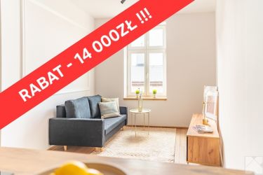 Rabat -14 000zł/nowe/wyposażone/top lokalizacja