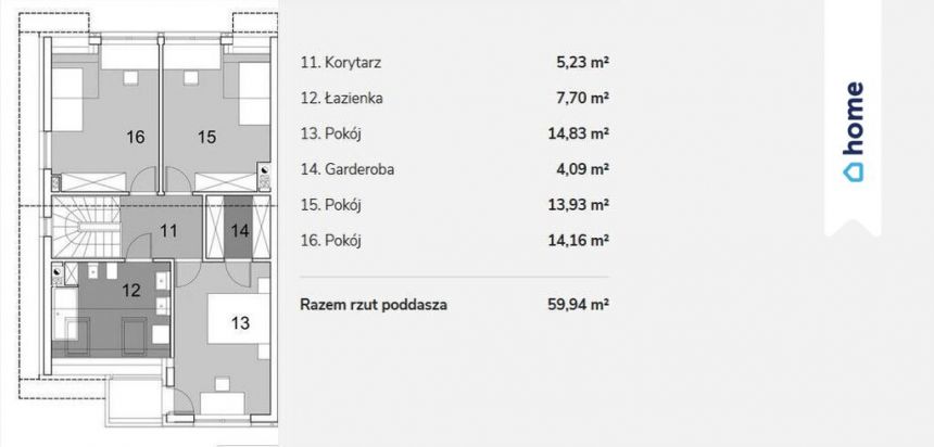 Myślęcinek, Bliźniak, 4/5 pokoi, Garaż, Ogród miniaturka 3