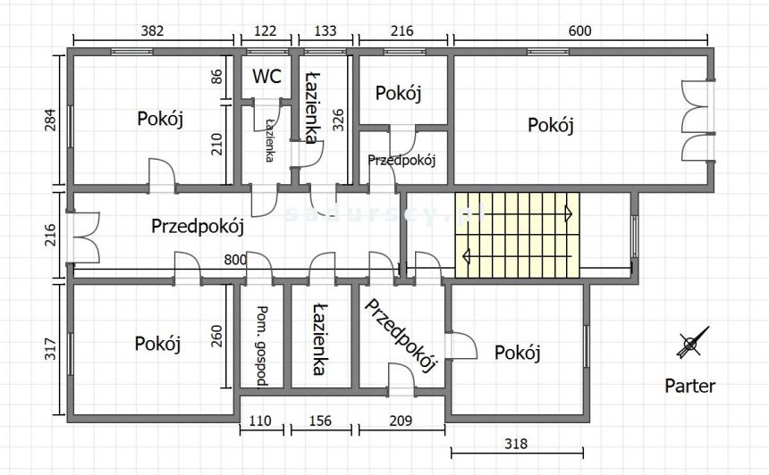 Dom/Obiekt/Wola Justowska/5 ar/pow. cał. 450 m2 miniaturka 48