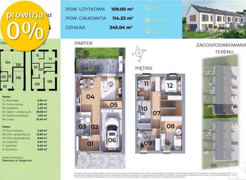 Rzeszów, 839 000 zł, 114.33 m2, z pustaków miniaturka 2