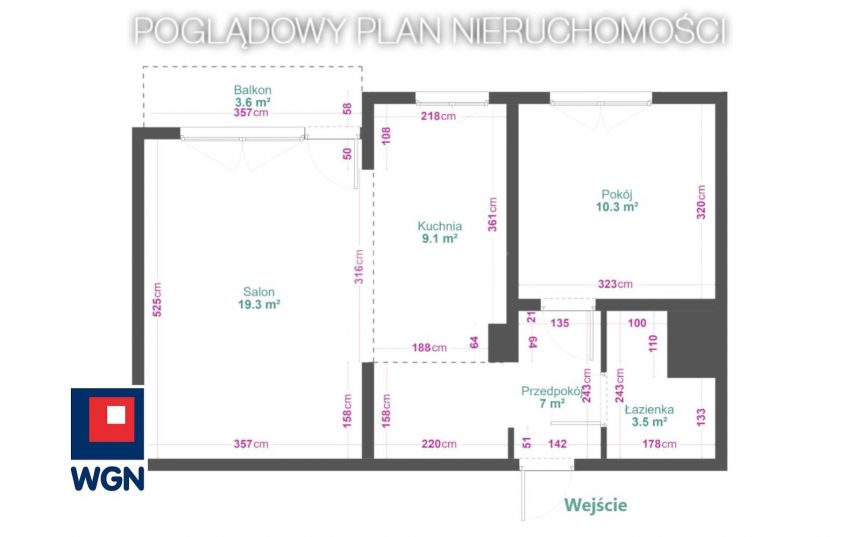 Sosnowiec Środula, 359 000 zł, 52.17 m2, M2 miniaturka 8