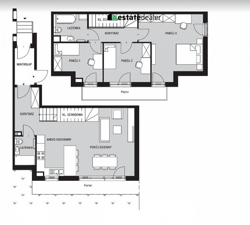 Mogilany, 595 763 zł, 91.67 m2, bliźniak miniaturka 4