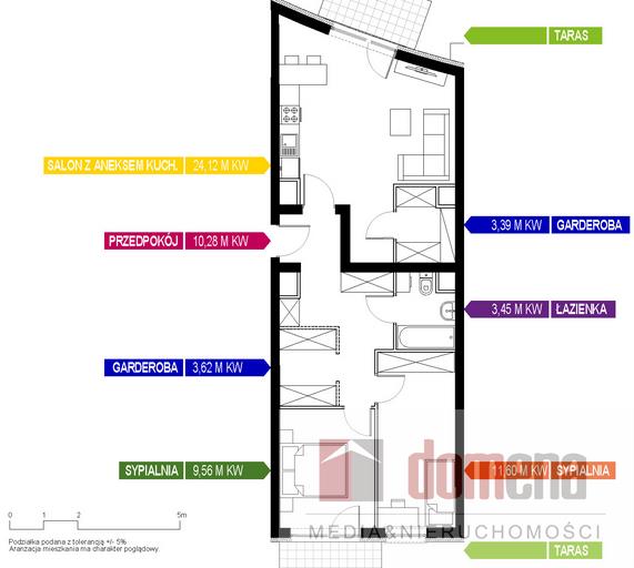 Poznań Nowe Miasto, 389 518 zł, 66.02 m2, aneks kuchenny miniaturka 6