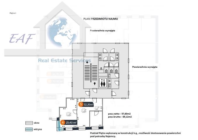 Warszawa Okęcie, 3 525 zł, 60.5 m2, do adaptacji miniaturka 5