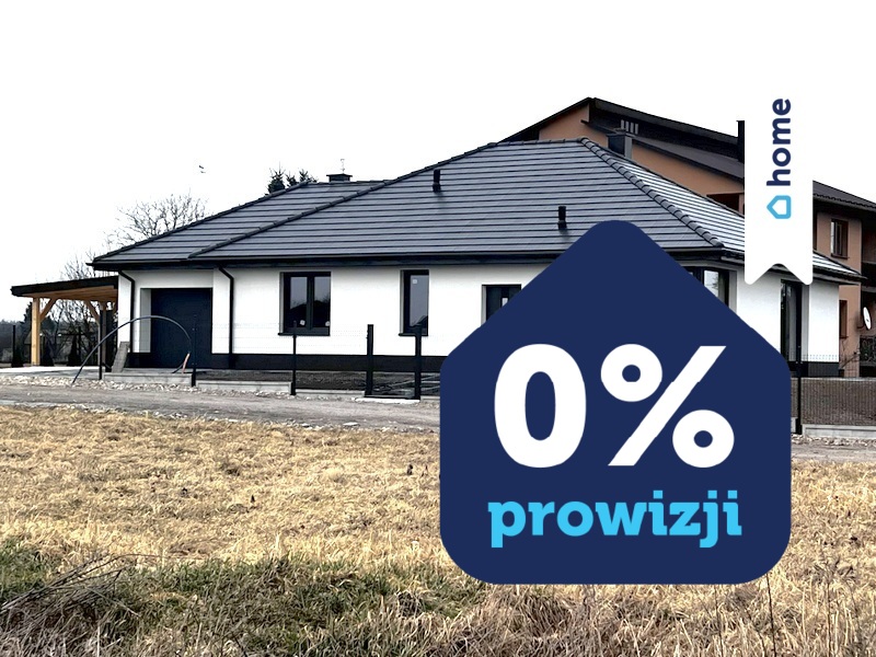 Dom wolnostojący - garaż oraz wiata. duża działka - zdjęcie 1