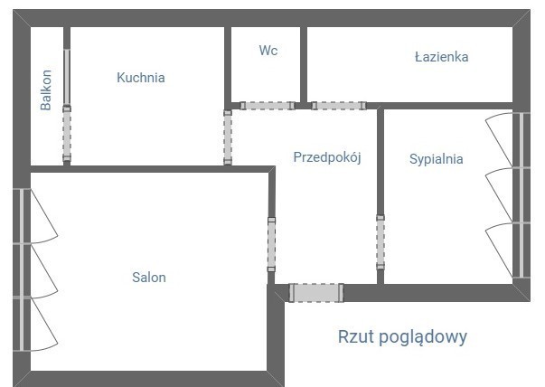2 pokoje/Pyrzyce miniaturka 10