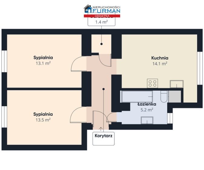 Mieszkanie 2 pokojowe, nowe instalacje- os. Górne miniaturka 17