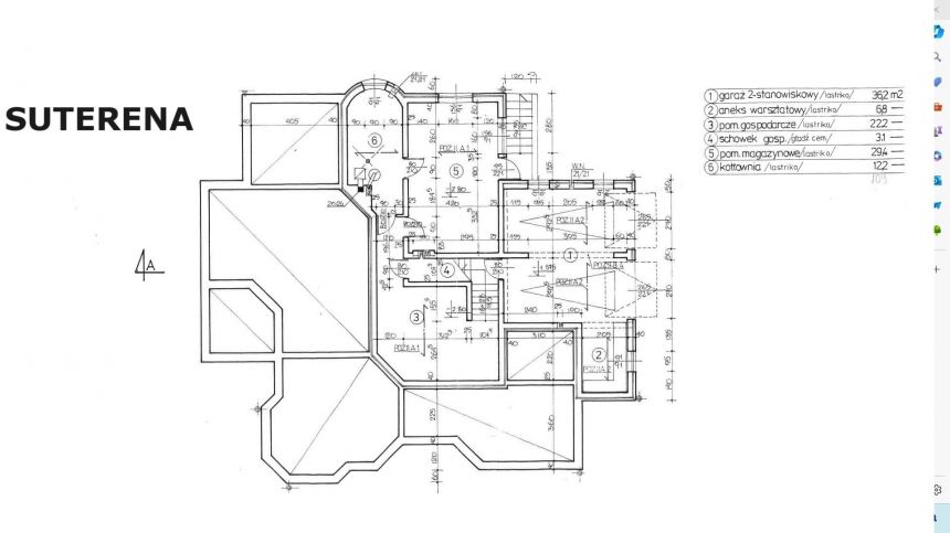 DOM 3 POZIOMY - 450 M2 - DZIAŁKA 1800 M2 miniaturka 42