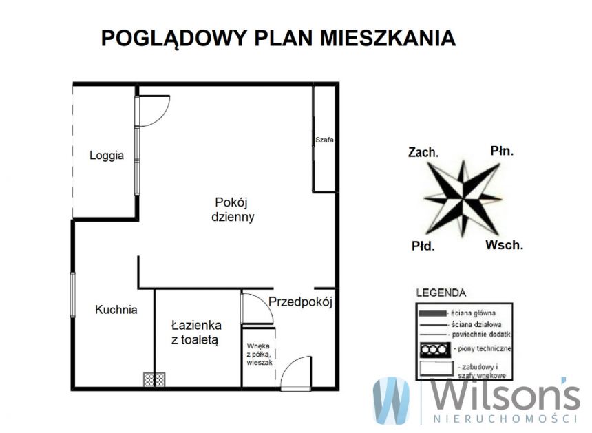 Warszawa Śródmieście Południowe, 2 800 zł, 28 m2, z miejscem parkingowym miniaturka 2