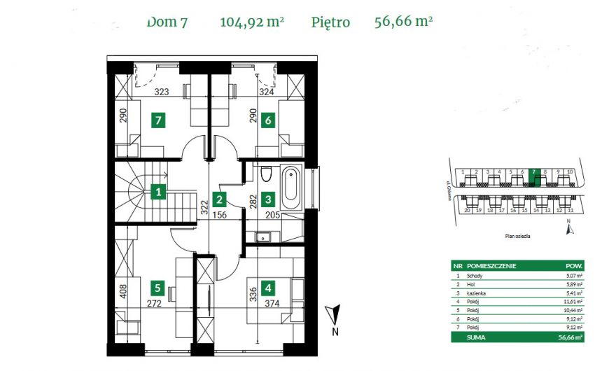 Piękny domek z ogrodem w cichej i spok.okolicy, blisko Wrocławia - Krzyżowice miniaturka 18