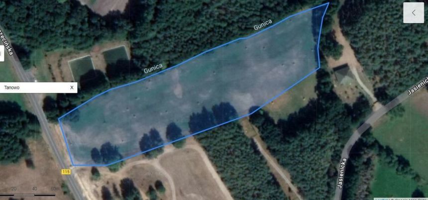 Działka Tanowo,gm.Police 1.74ha,plan-usługi,dr asf miniaturka 5