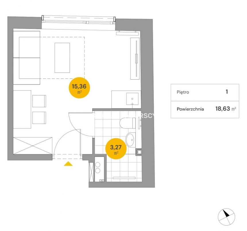 Nowoczesne mieszkania inwestycyjne w Centrum! miniaturka 3